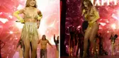 Sahnede eteği düşen Jennifer Lopez'den efsane tepki: 