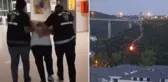 Beykoz'da işaret fişeği atarak orman yangınına sebep olan şahıs tutuklandı! İşte ilk ifadesi