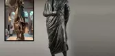 Roma İmparatoru Marcus Aurelius'un heykeli 65 yıl sonra Türkiye'de