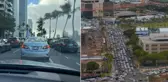 Tsunami uyarısının ardından Hawaii'de trafik kilitlendi