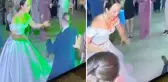 Bu nasıl dans? Olan biteni gerçek sanıp sahneye fırlayan bile var