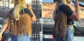 Sahneye mini etekle çıkan şarkıcı inanılmaz frikik verdi! Hayranları şaşkına döndü