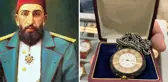 Sultan 2. Abdülhamid Han'ın kendi tasarladığı saati satışa çıkarıldı