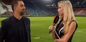 Arda Turan'ın röportajdaki bakışlarına dikkat: Bu kez spikerden gözlerini ayırmadı