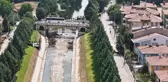 Eskişehir'in simgesi Porsuk Çayı'nda su seviyesi azaldı