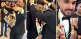 Damada altın yerine beşibiryerde pirzola taktı