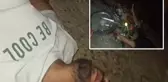 Motosikletiyle kaza yaptı, yaralı halde çekip sosyal medyada paylaştığı video ile kurtuldu