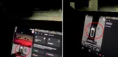 Tesla model aracıyla mezarlığa giren Türk vatandaşı, ekranda beliren uyarıyla şoke oldu