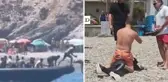 Kaçış planı suya düştü: Turistler göçmenleri tek tek avladı