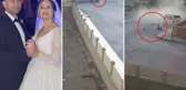 Yeni evli çifti kaza ayırdı