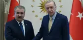 Cumhurbaşkanı Erdoğan, BBP lideri Mustafa Destici'yi kabul etti