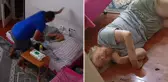 Yatalak annesini döverek komaya sokan şizofren doktor gözaltına alındı