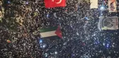 İstanbul'da binlerce kişi Gazze'ye umut ışığı olmak için yürüdü