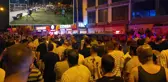 Taşkınlık çıkaran grup ilçeyi karıştırdı! Polis ve jandarma havaya ateş açtı