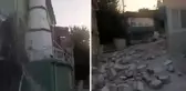 6.1'lik depremin vurduğu Balıkesir'den gelen görüntüler iç açıcı değil: Allah'ım her yer yıkıldı!