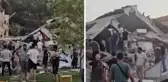 Balıkesir'deki deprem nedeniyle 16 bina yıkıldı! İşte o görüntüler