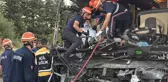 Yolcu otobüsü soğan yüklü kamyona arkadan çarptı: Ölü ve yaralılar var