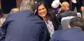 CHP'den istifa eden Özlem Çerçioğlu, AK Parti binasında