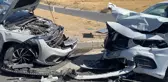 Otomobiller çarpıştı: 10 yaralı