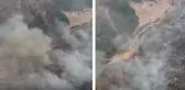 Çanakkale kabusu yaşıyor! Havadan çekilen görüntüler yangının büyüklüğünü gözler önüne serdi