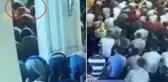 Namaz kılan polislerin kafasına 50 kiloluk mermer plaka düştü
