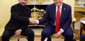Zelenski, Trump'a 1 dakika içinde 8 kez teşekkür etti