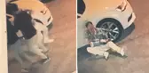 Kaldırımda yürüyen tanımadıkları adama yumrukla saldırdılar
