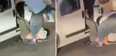 İşte cesedi villanın bahçesinde bulunan adamın kaçırıldığı anlar