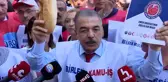 Cumhurbaşkanlığı'na yürümek isteyen memurlara polis engeli