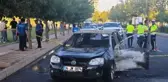 Diyarbakır'da silahlı kavga! Bir araç ateşe verildi