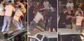 Erkekliğe sığar mı? 5 kişi, tek düşürdükleri genci böyle dövdü