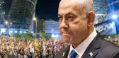 İsrail'de on binlerce kişi Netanyahu'nun Gazze'yi işgal kararını protesto etti