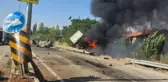 Konya'da çekici ile otomobil çarpıştı! 3 kişi hayatını kaybetti