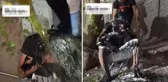 Nedeni evlendiği için değil! Gencin başından aşağıya ne bulduysa döktüler
