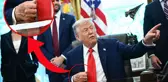 Trump'ın elindeki morluk dikkat çekti, Beyaz Saray 