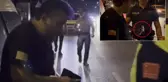 Uygulama noktasında ilginç anlar: Polis de salaktı zaten görmeyecekti bunu