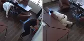 Patron odasına silahlı saldırı! Yere yatarak ölümden kurtuldular