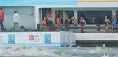 İstanbul Boğazı'ndaki yüzme yarışında kaybolan Rus yüzücünün yarış başlamadan önceki görüntüleri