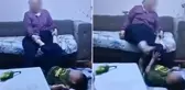 Oğlu işteyken torununu darbeden babaanne gözaltına alındı