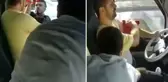 Trafikte dehşet: Oğlu, bıçaklanan babasının hayatını böyle kurtardı