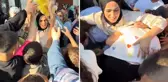 Hayır yapmak istedi, bin pişman oldu