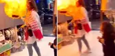 Doğum günü kutlamasında helyum faciası! Bir anda alev aldı