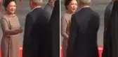 Eli havada kalan Çin'in First Lady'si fena bozuldu