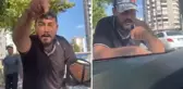 Trafikte korku dolu anlar! Cam silme bahanesiyle sürücülere kabusu yaşattı