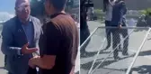 Mahmut Tanal gözü bandajlı halde polis barikatlarını yıktı