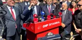 Özel Taksim'e çelenk bıraktı, Gürsel Tekin törene katılmadı