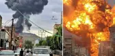 İsrail'in vurduğu Sana'da sokaklar cehennem yeri