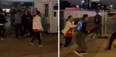 Yenilgiyi hazmedemediler! Yunan taraftarlardan Türklere saldırı