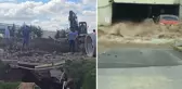İSKİ'nin çalışması sırasında boru patladı, AVM otoparkını su bastı! Araçlarını zor kurtardılar