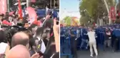 CHP mitinginde arbede! Polis gazla müdahale etmek zorunda kaldı, 6 kişi gözaltına alındı